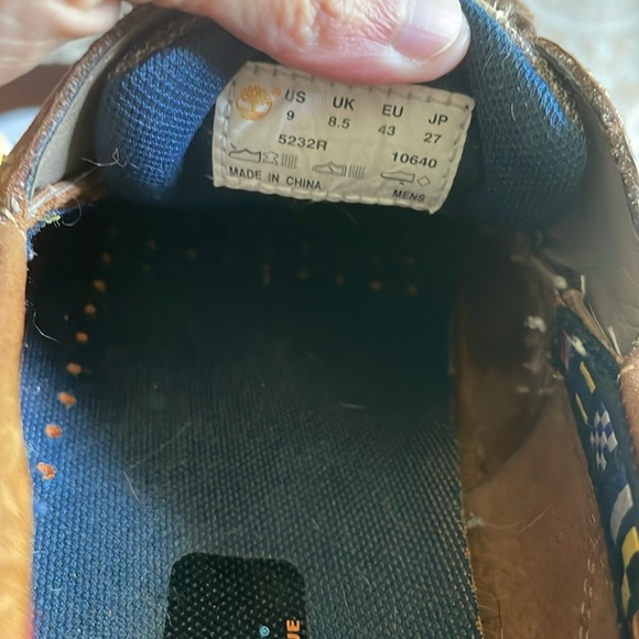 Timberland Earthkeepers Anti-Fatigue Men’s Brown Leather Stitching Loafers Sz 9 - Picture 4 of 7